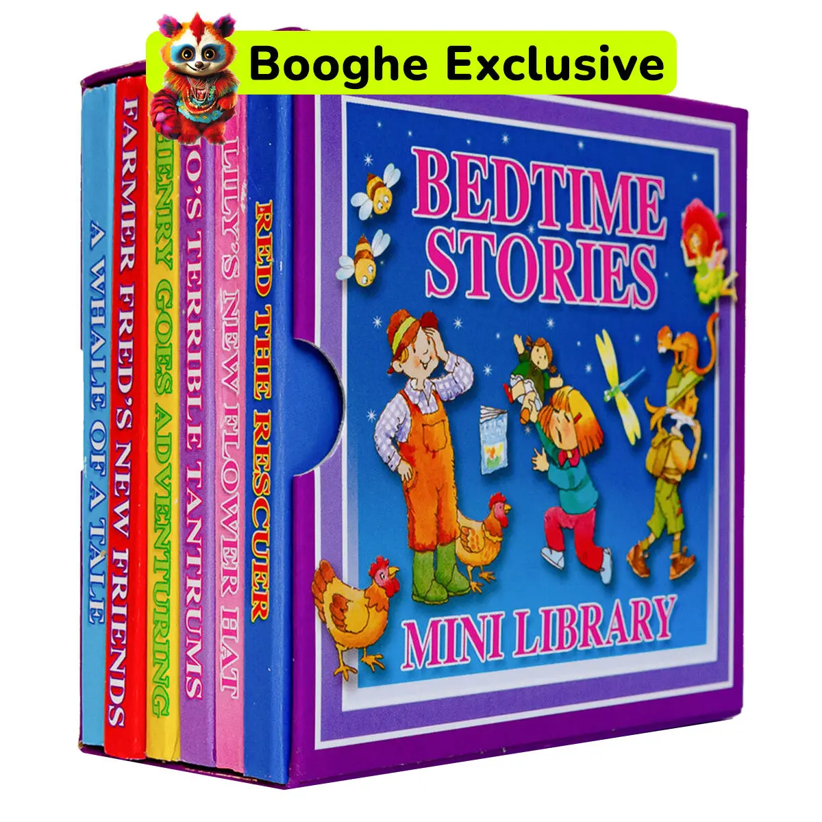 Bedtime Stories Mini Library Board Books (Set Of 6) 1