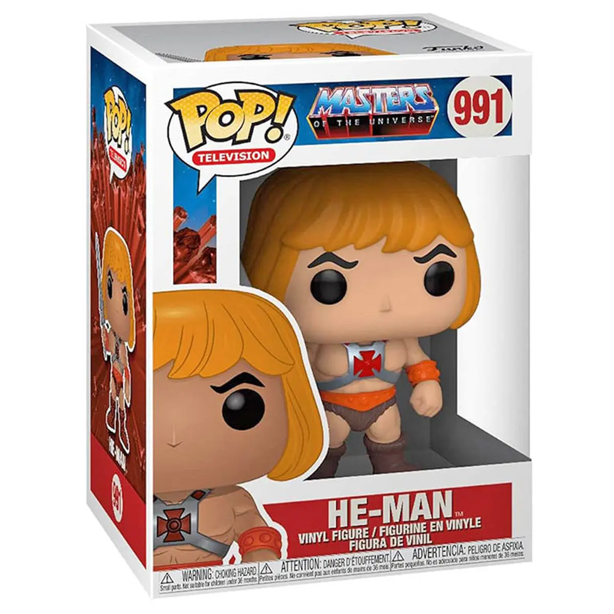 Funko Pop! Television: Masters Of The Universe: He-Man Vinyl Figure #991 1