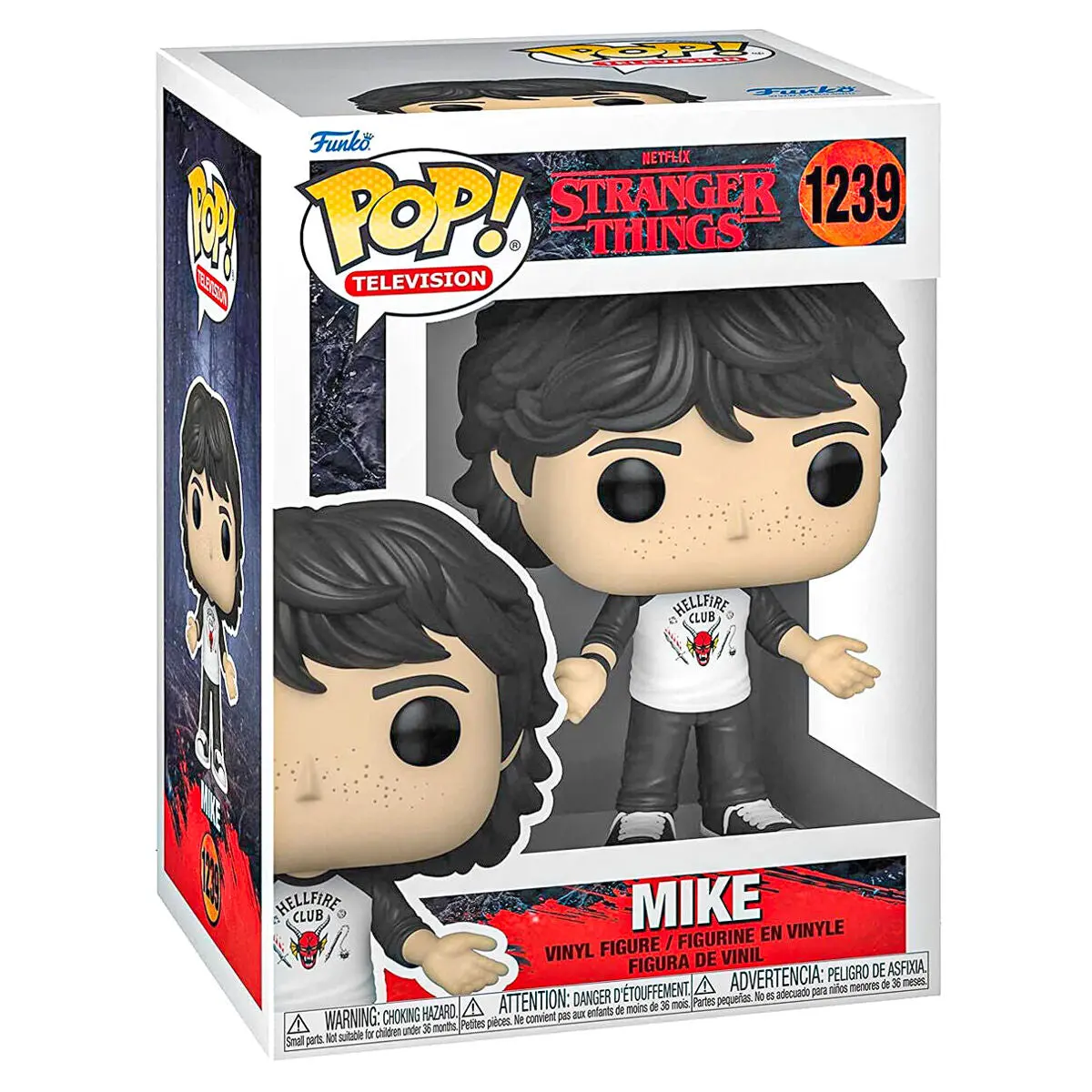 Funko Pop! Television: Stranger Things Season 4: Mike Vinyl Figure #1239 1