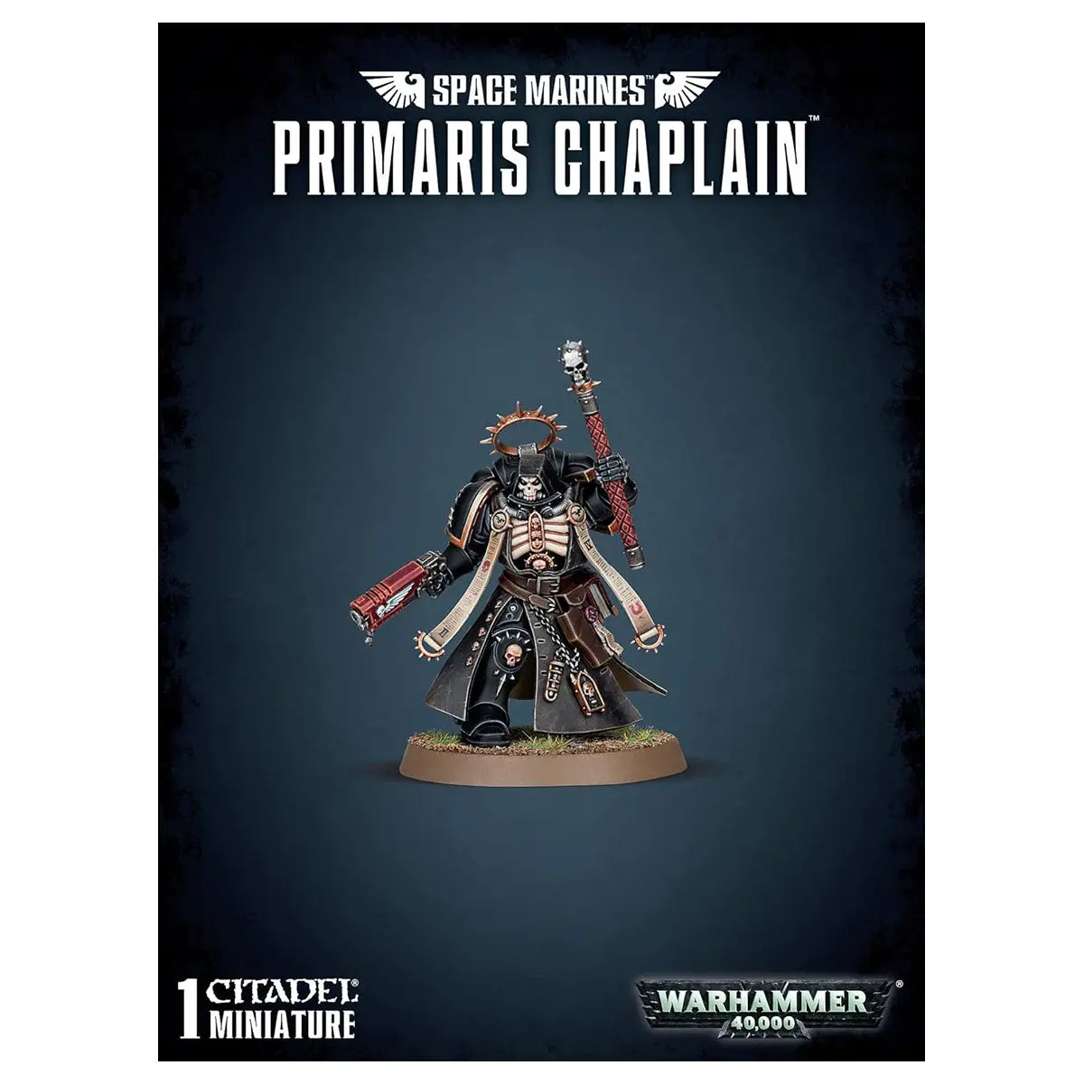 Warhammer 40,000 Space Marines: Primaris Chaplain Miniature 1