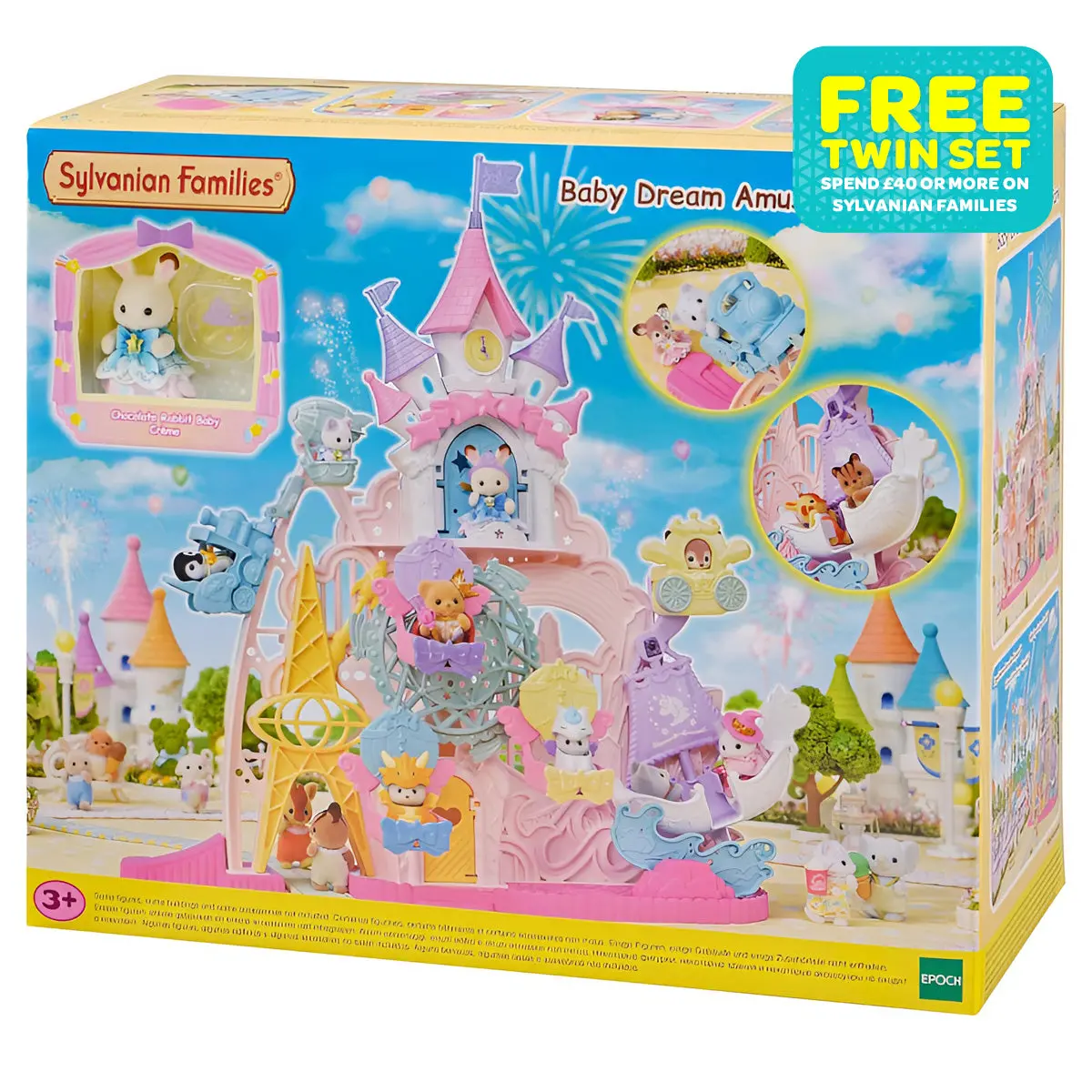 Sylvanian Families Baby Dream Amusement Park Playset 1