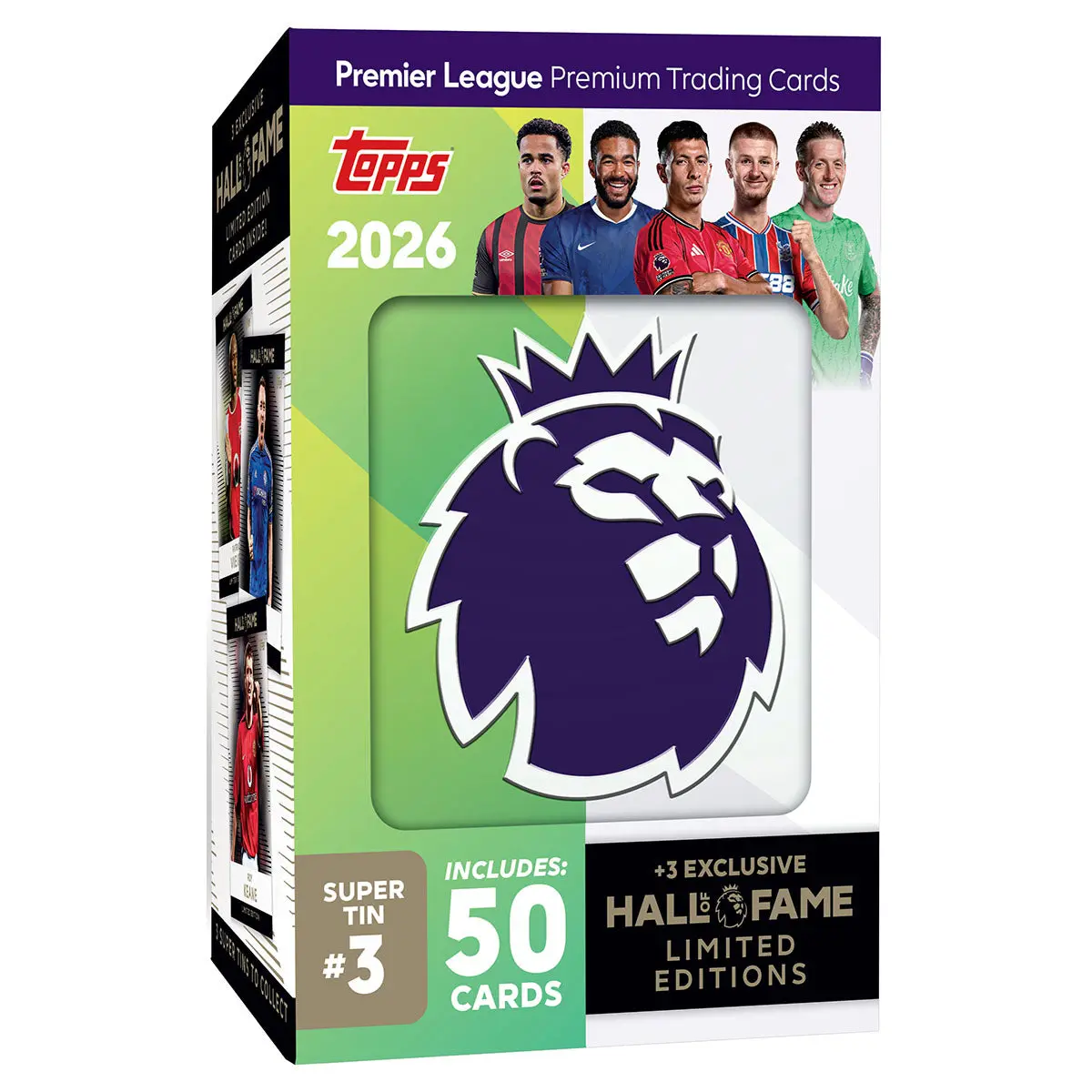 Topps Premier League 2025/26 Premium Trading Cards Super Tin #3 Hall Of Fame 1