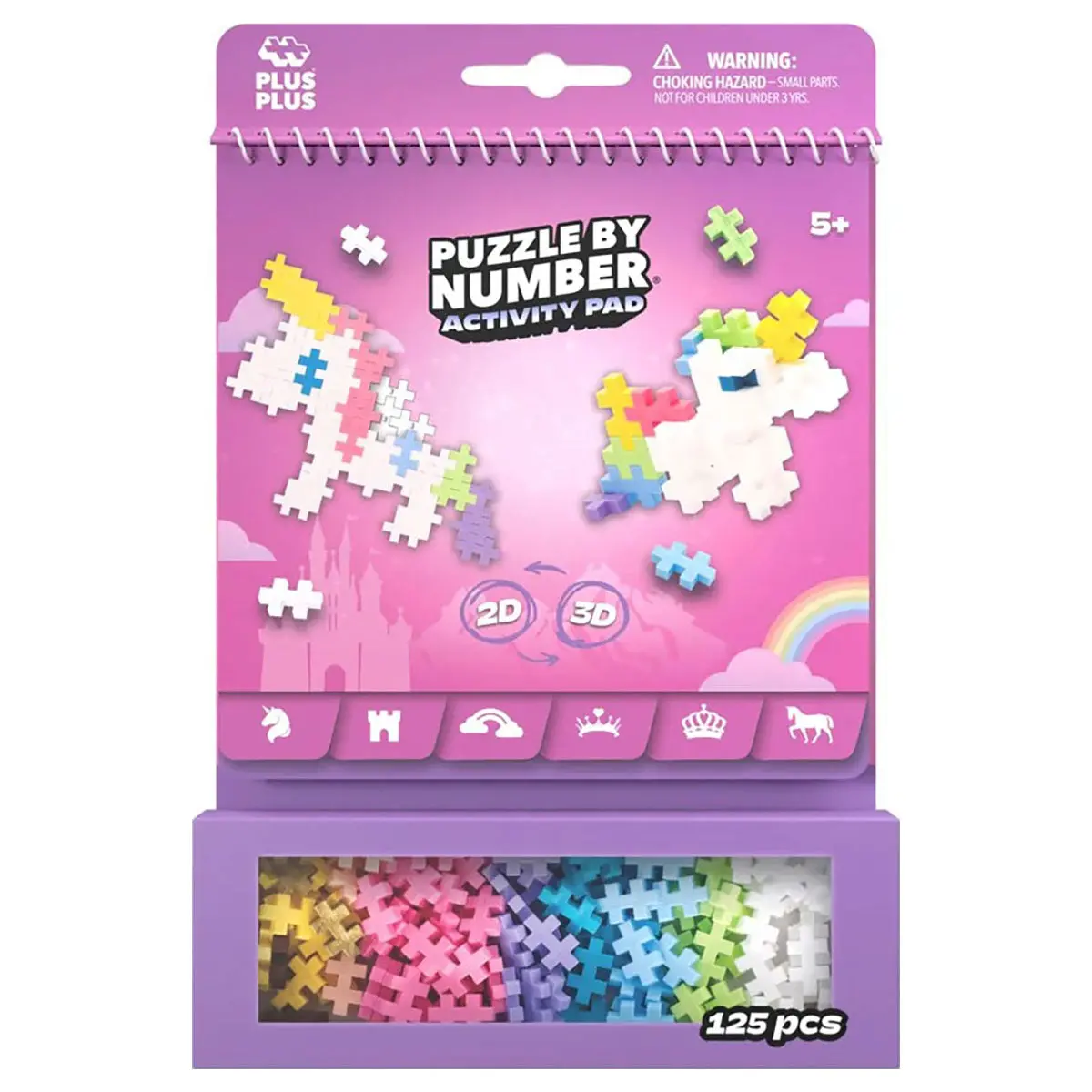 Plus-Plus Puzzle By Number Fairy Tale Activity Pad 1