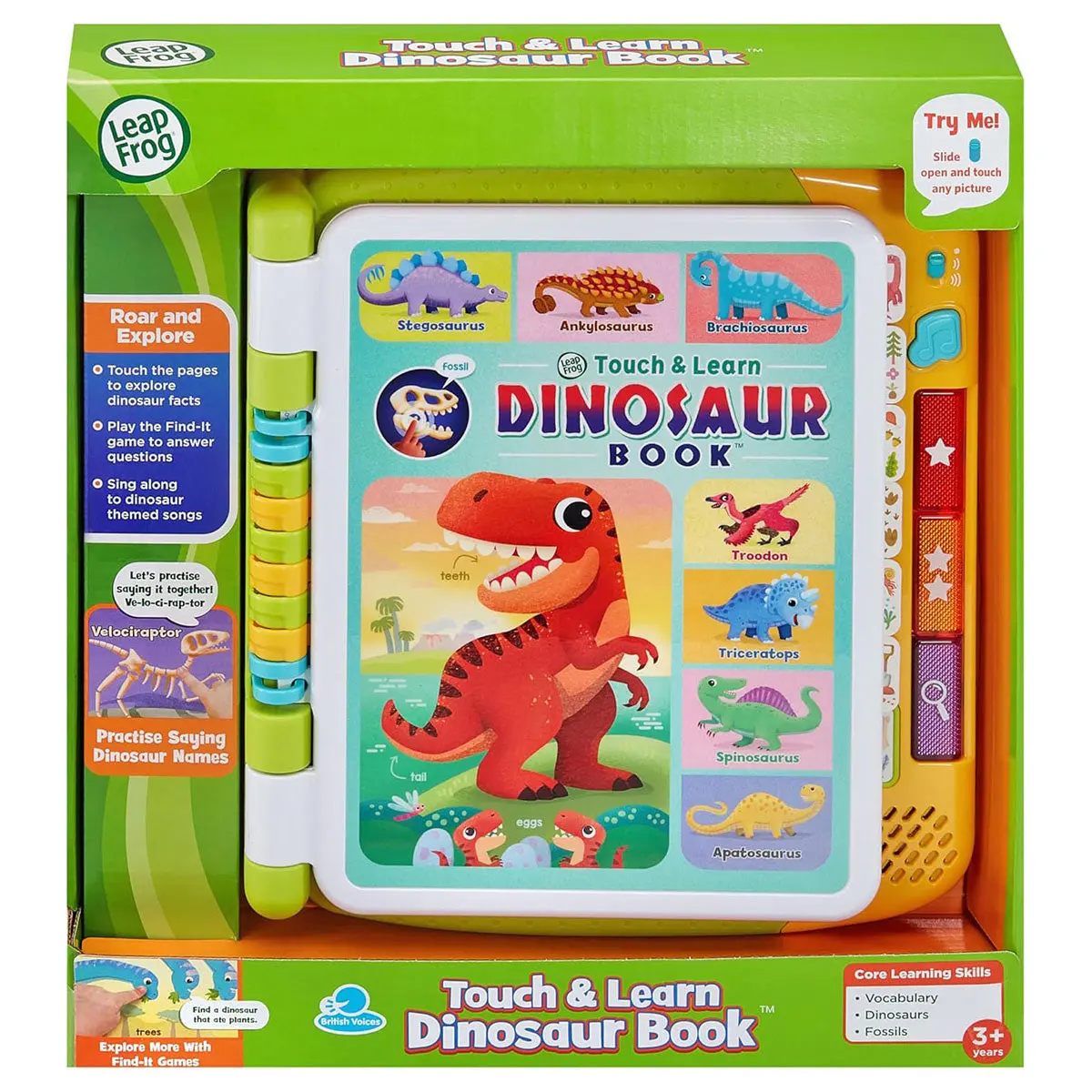 Leapfrog Touch & Learn Dinosaur Book 1