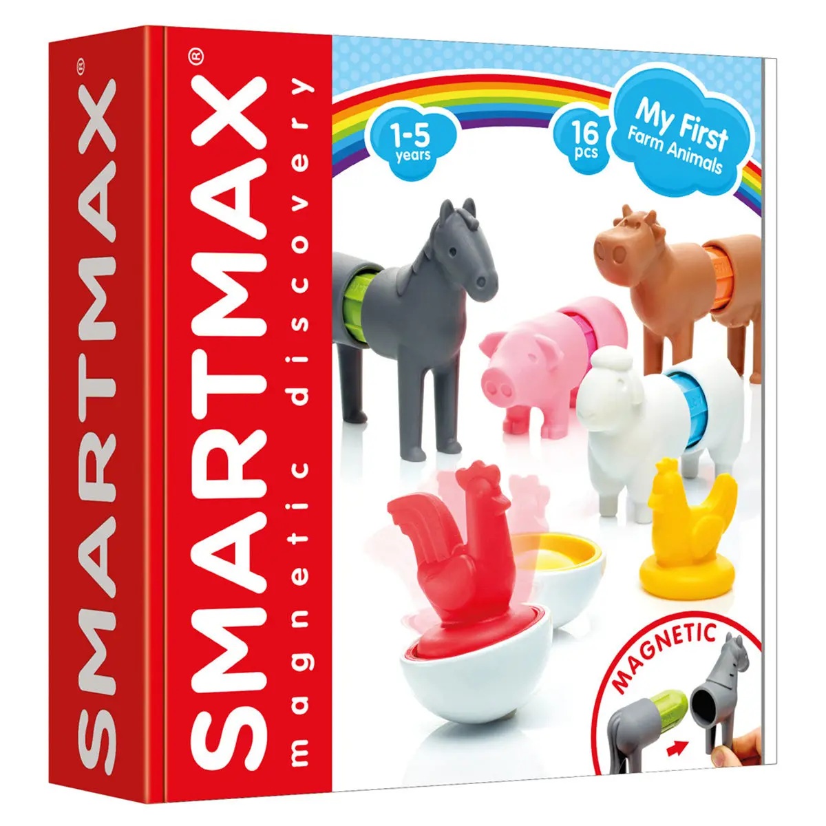 Smartmax My First Farm Animals Magnetic Figures 1