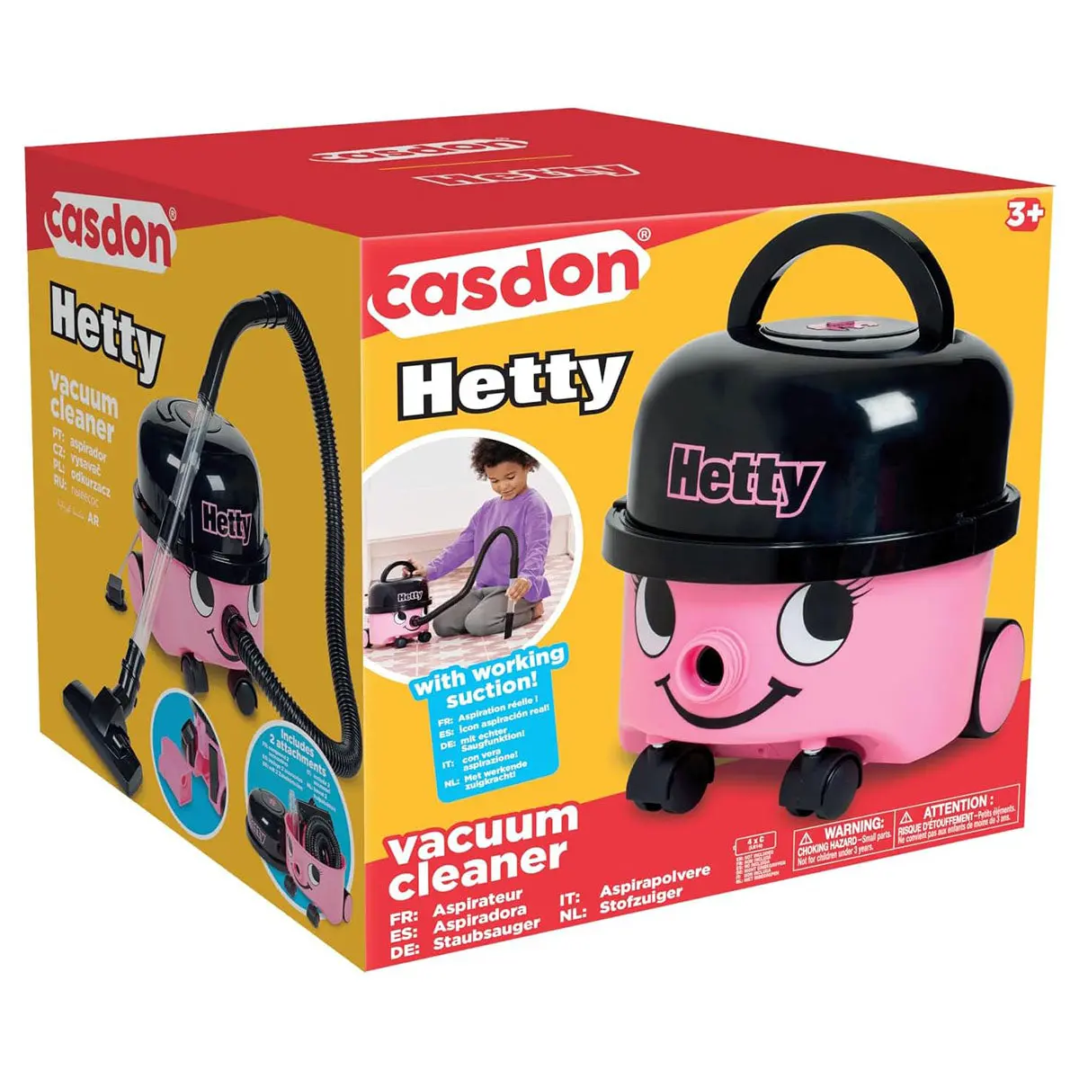 Casdon Hetty Vacuum Cleaner Roleplay Toy 1