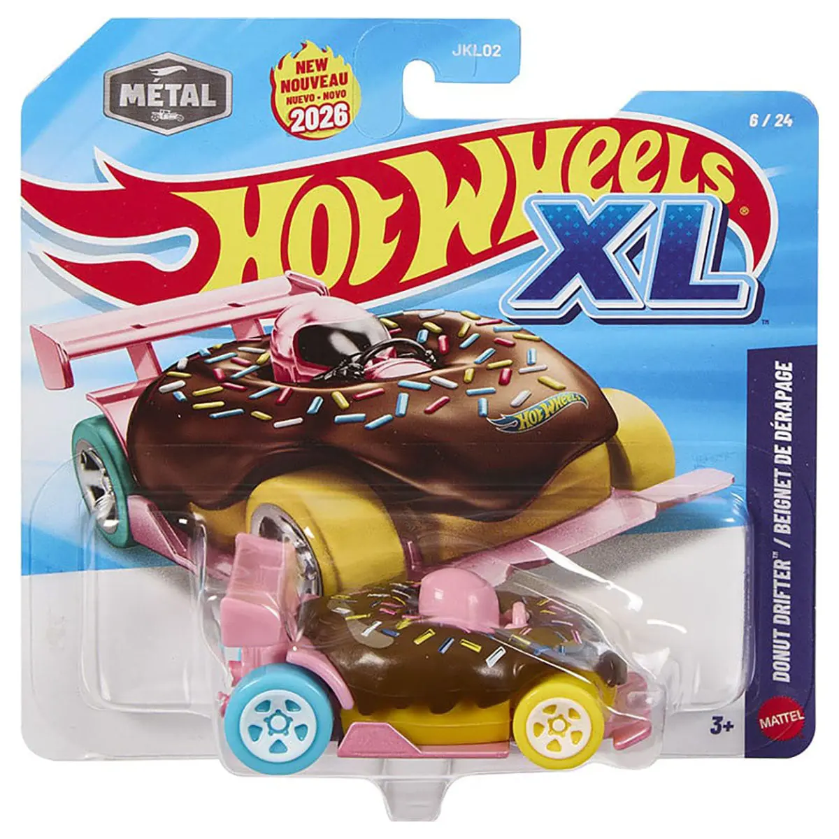 Hot Wheels 2026 Xl Donut Drifter Car (6/24) 1