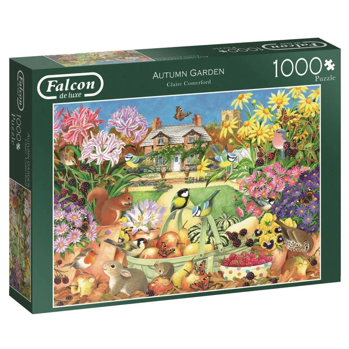 Falcon De Luxe Autumn Garden Puzzle 1000 Piece 1