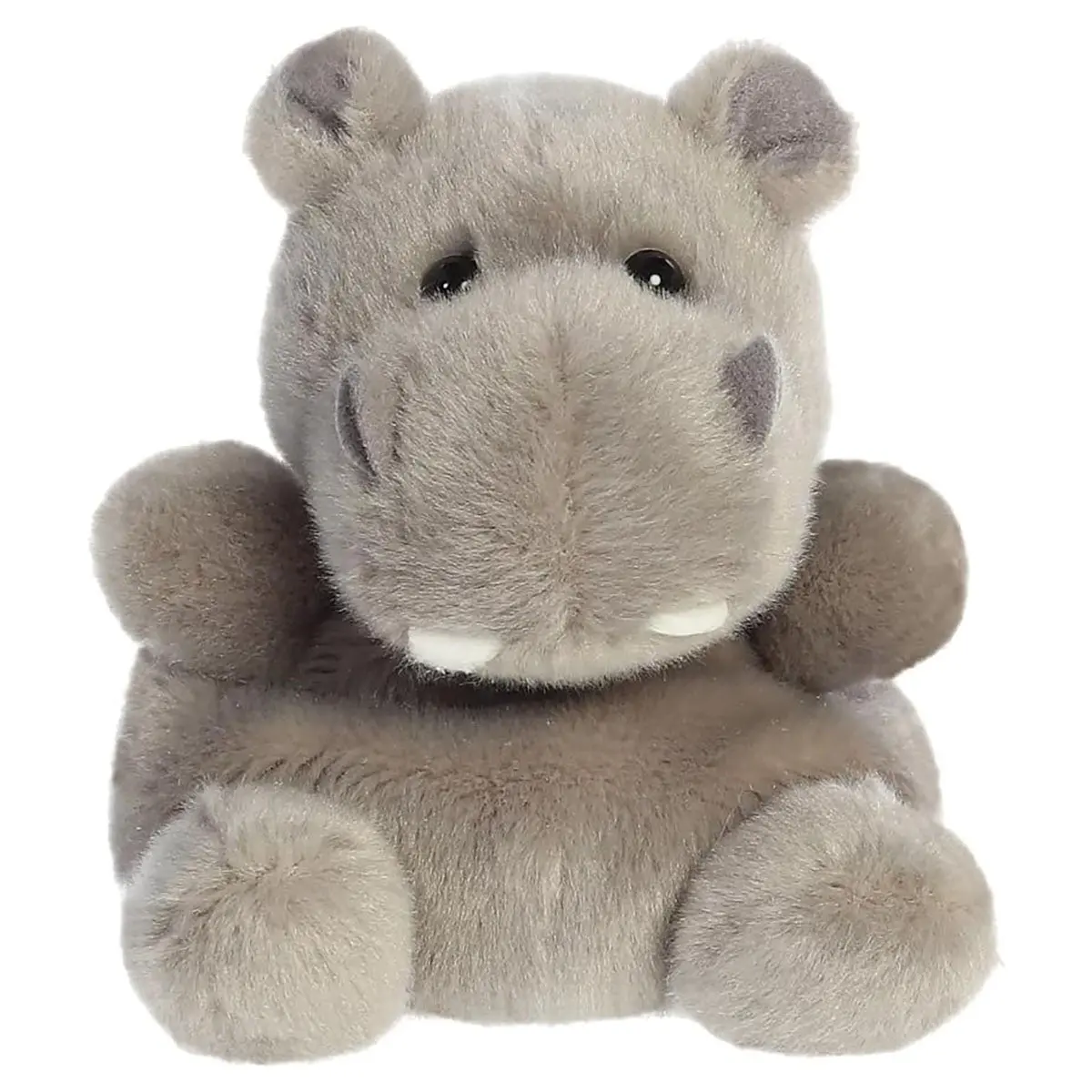 Palm Pals Hunk Hippo 13Cm Soft Toy 1