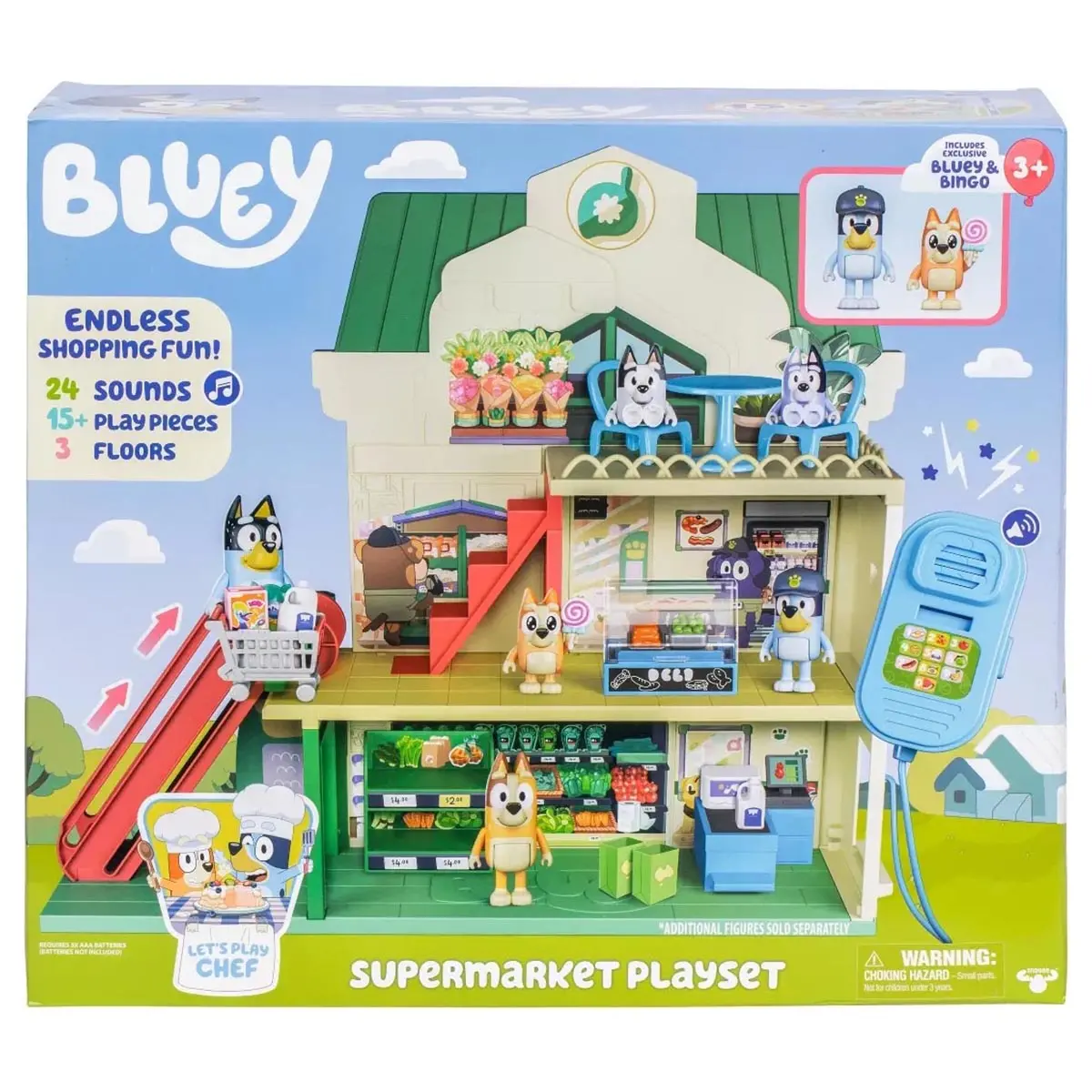 Bluey Supermarket Playset 1