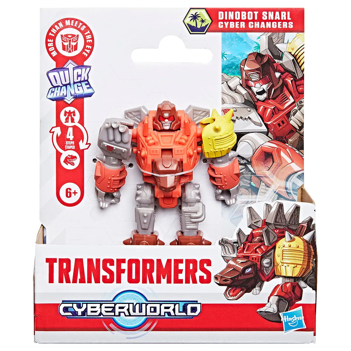 Transformers Cyberworld: Dinobot Snarl Cyber Changers Figure 1
