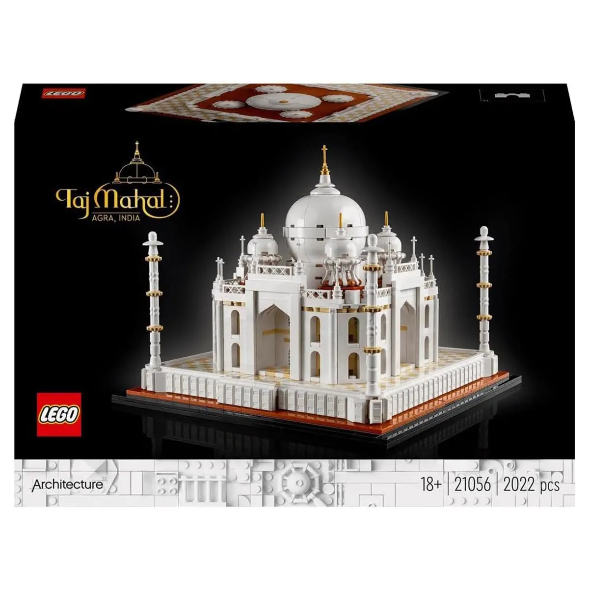 Lego Architecture: Taj Mahal 21056 Building Set 1