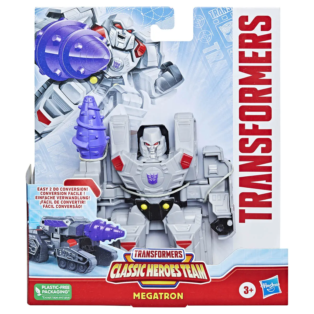 Transformers Classic Heroes Team: Autobot Megatron Figure 1