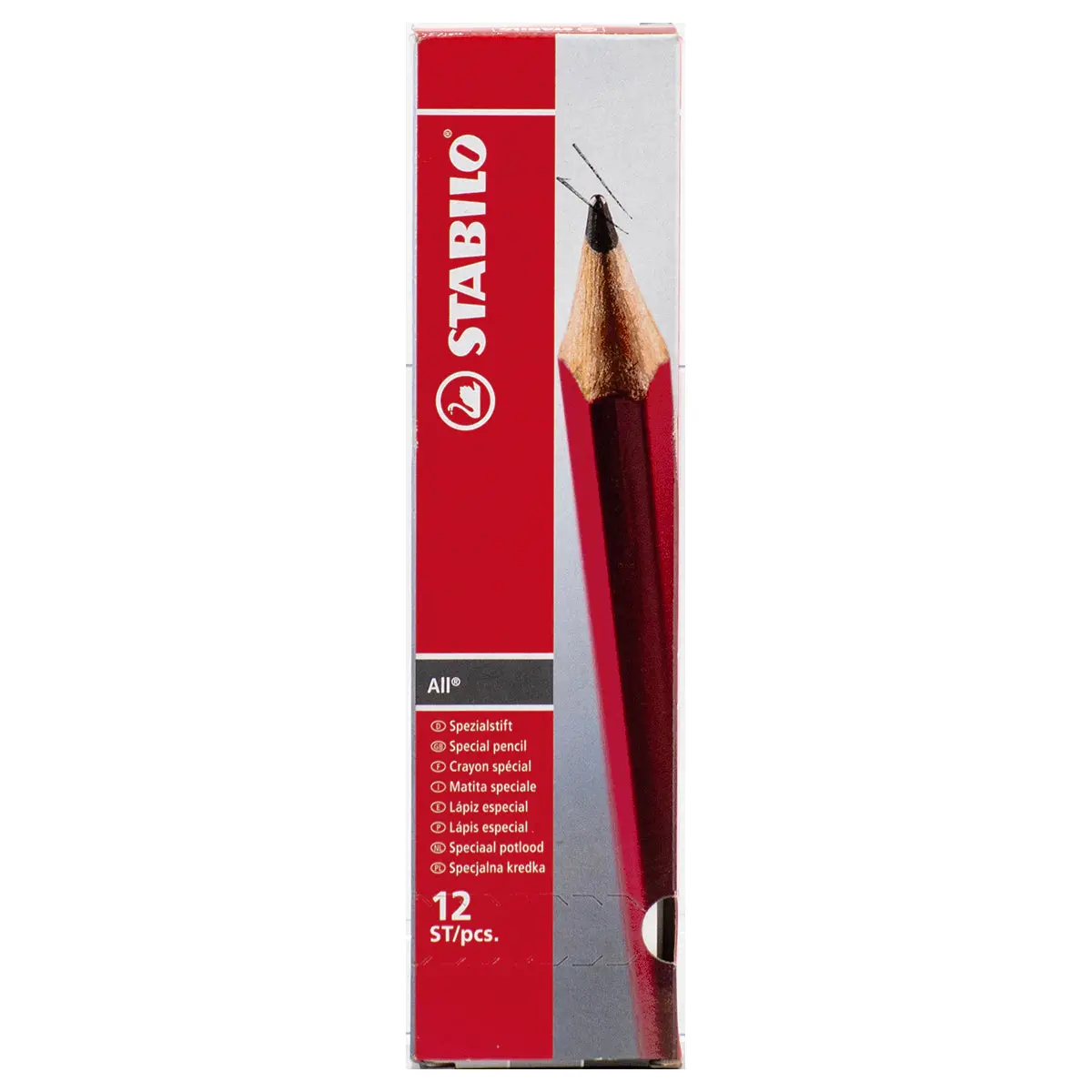 Stabilo All Chinagraph Special Pencil White (12 Pack) 1