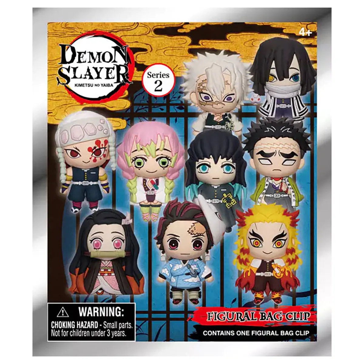 Demon Slayer Series 2 Figural Bag Clip (Styles Vary) 1