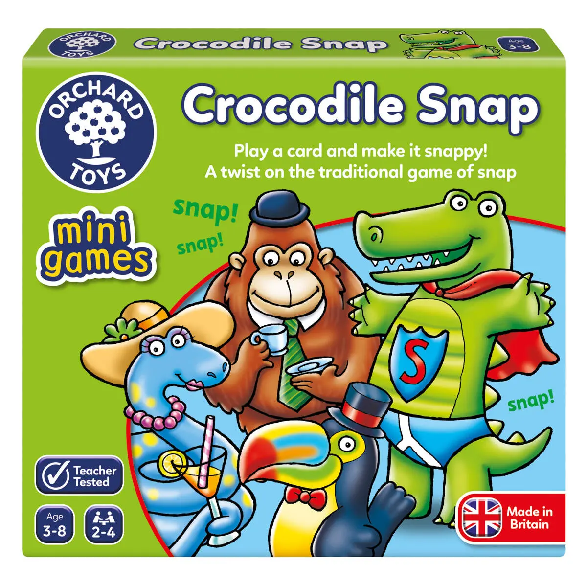 Orchard Toys Crocodile Snap Mini Game 1
