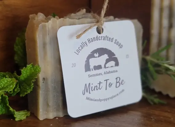 Mimi And Poppy's Place Mint To Be Soap 1