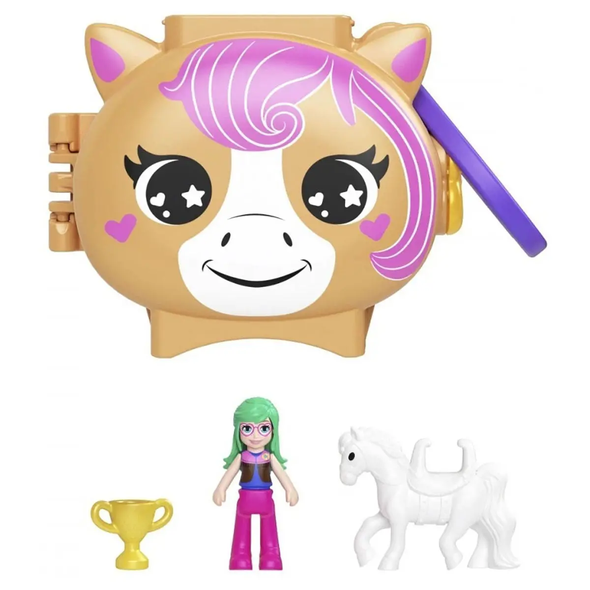 Polly Pocket Pet Connects Horse Playset 2