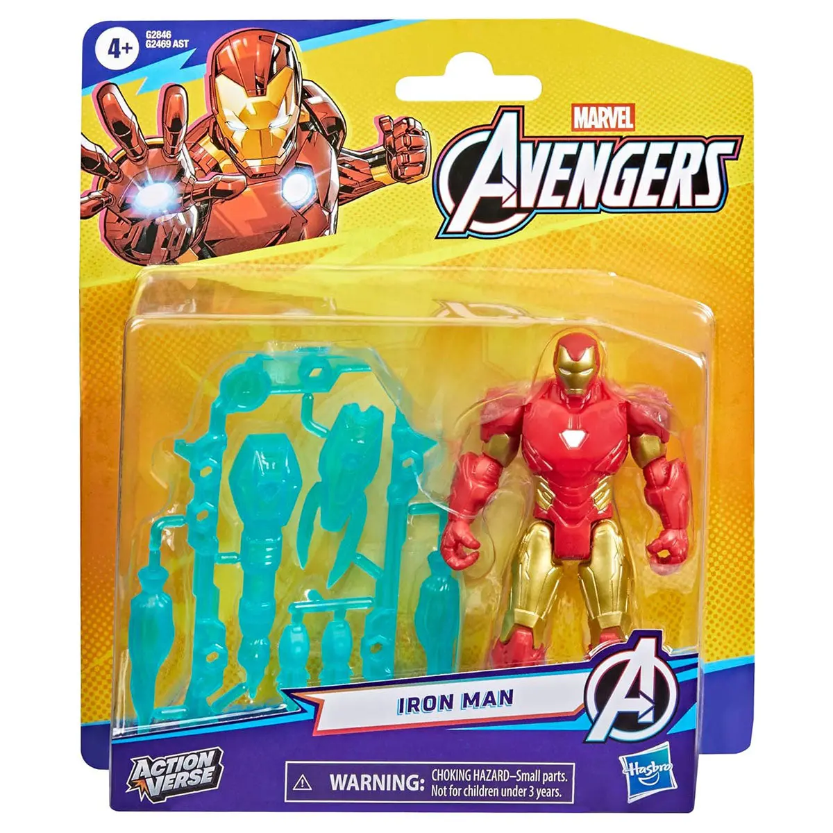 Marvel Avengers Actionverse Iron Man Figure 1