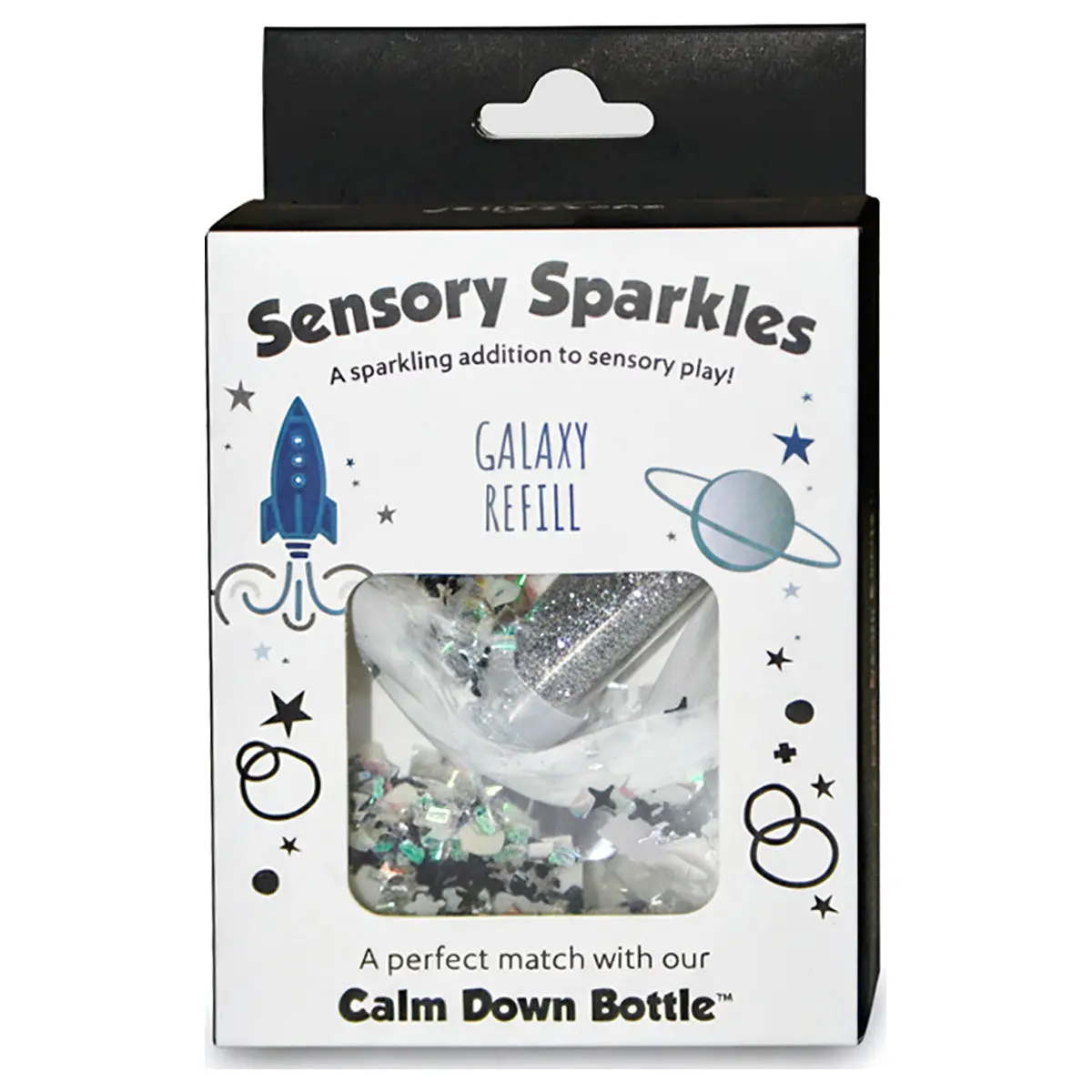 Jellystone Designs Sensory Sparkles Galaxy Refill For The Calm Down Bottle 1