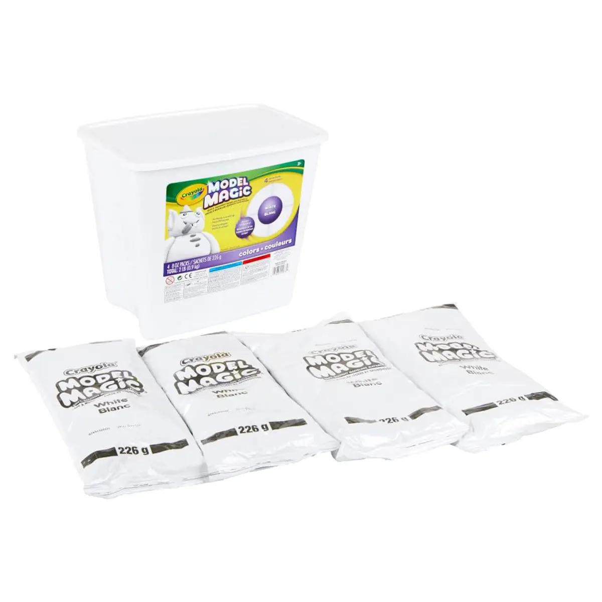 Crayola Model Magic White Tub Modelling Material 2