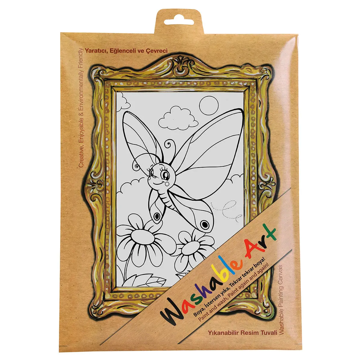 Washable Art Butterfly Colouring Protective Mat 1