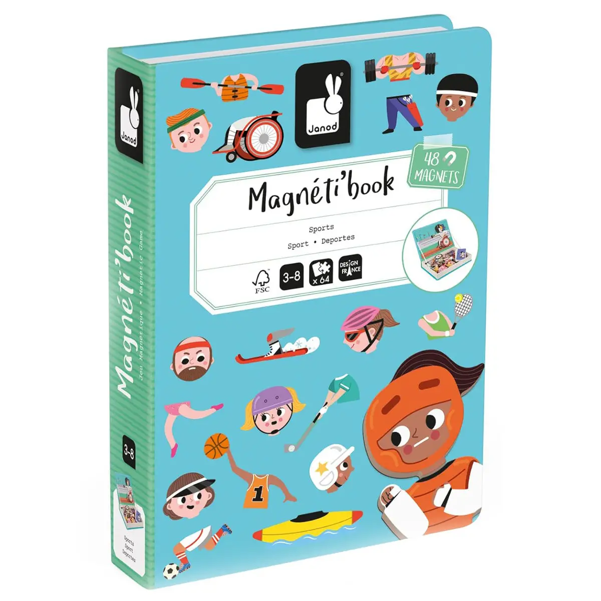 Janod Magneti'book Sports Set 1