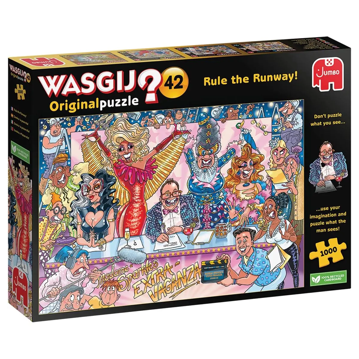 Wasgij Original 42 Rule The Runway! 1000 Piece Jigsaw Puzzle 1