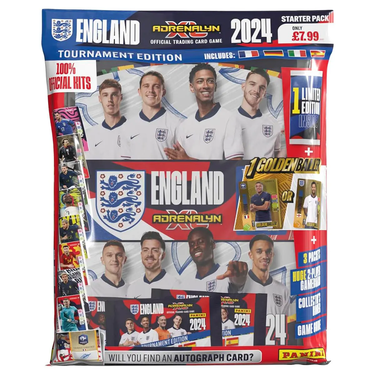 Panini England Adrenalyn Xl: Tournament Edition Starter Pack 1