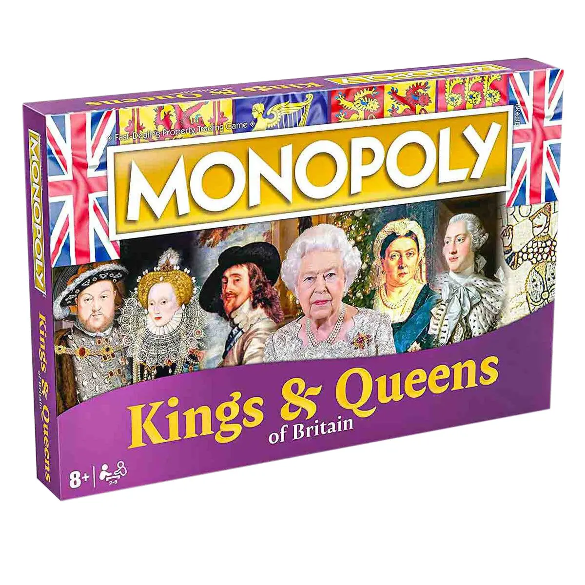 Monopoly Board Game Kings & Queens Of Britain Edition 1