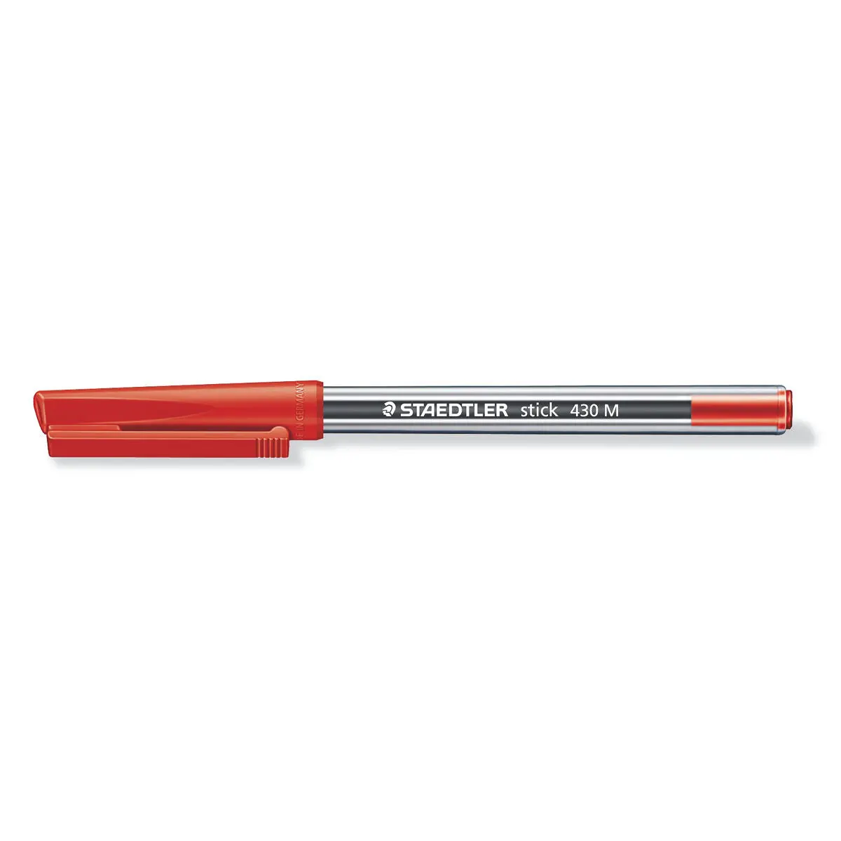 Staedtler Stick 430 M Ballpoint Pen Red Ink 1