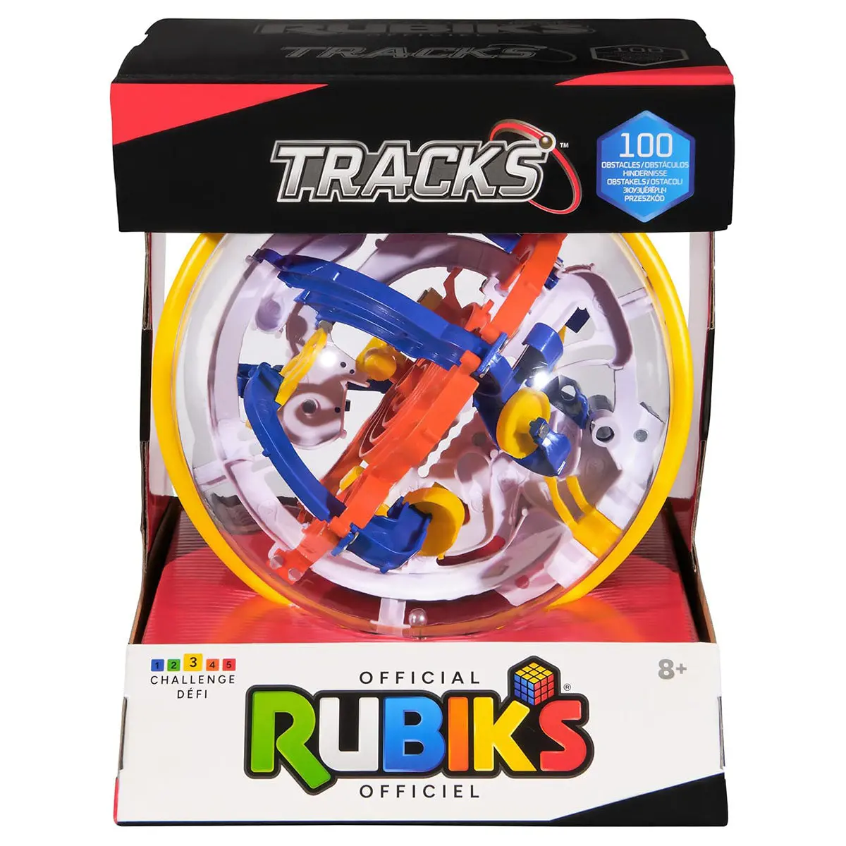 Rubik's Tracks 100 Puzzle Game 1