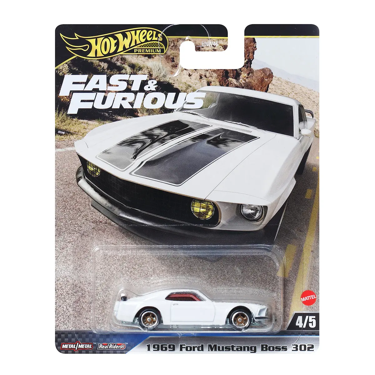 Hot Wheels Fast & Furious - 1969 Ford Mustang Boss 302 - 4/5 1