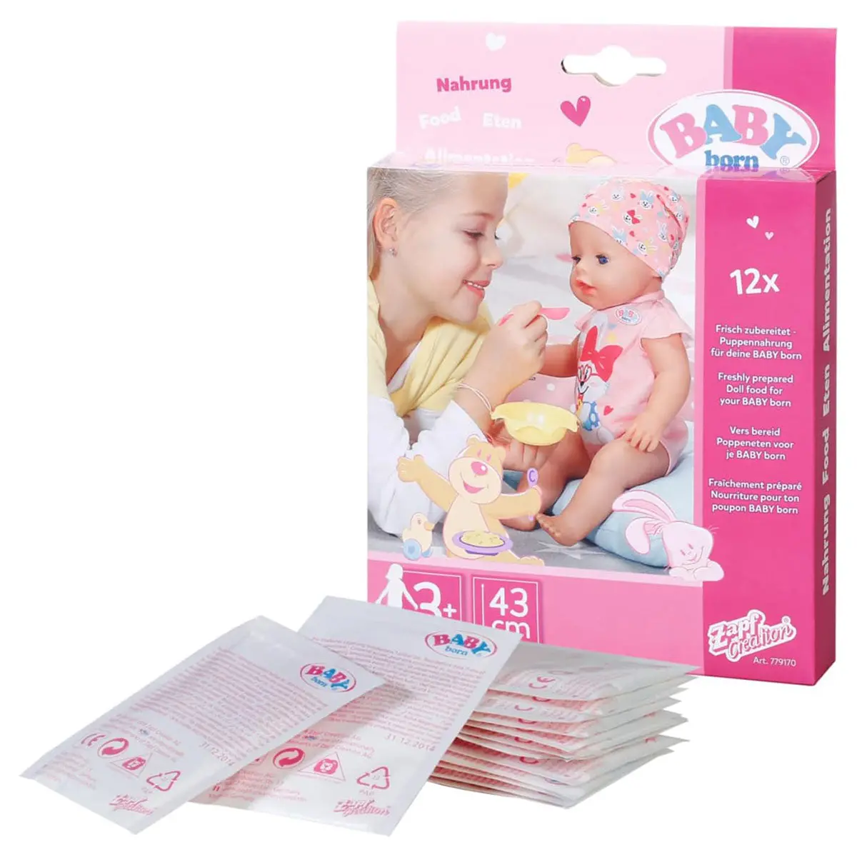 Baby Born Food 12 Packs 1