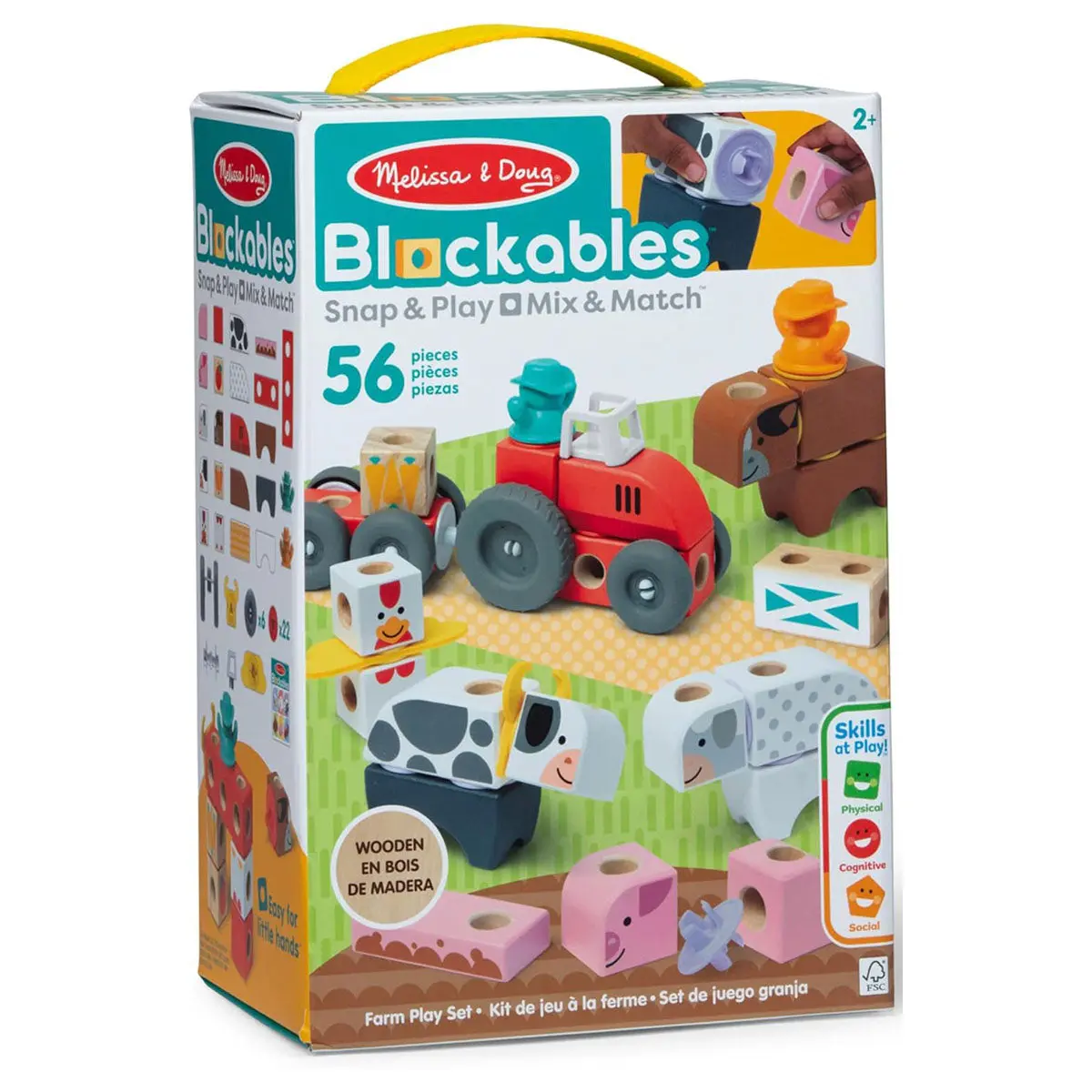 Melissa & Doug Blockables Farm Building Set 1