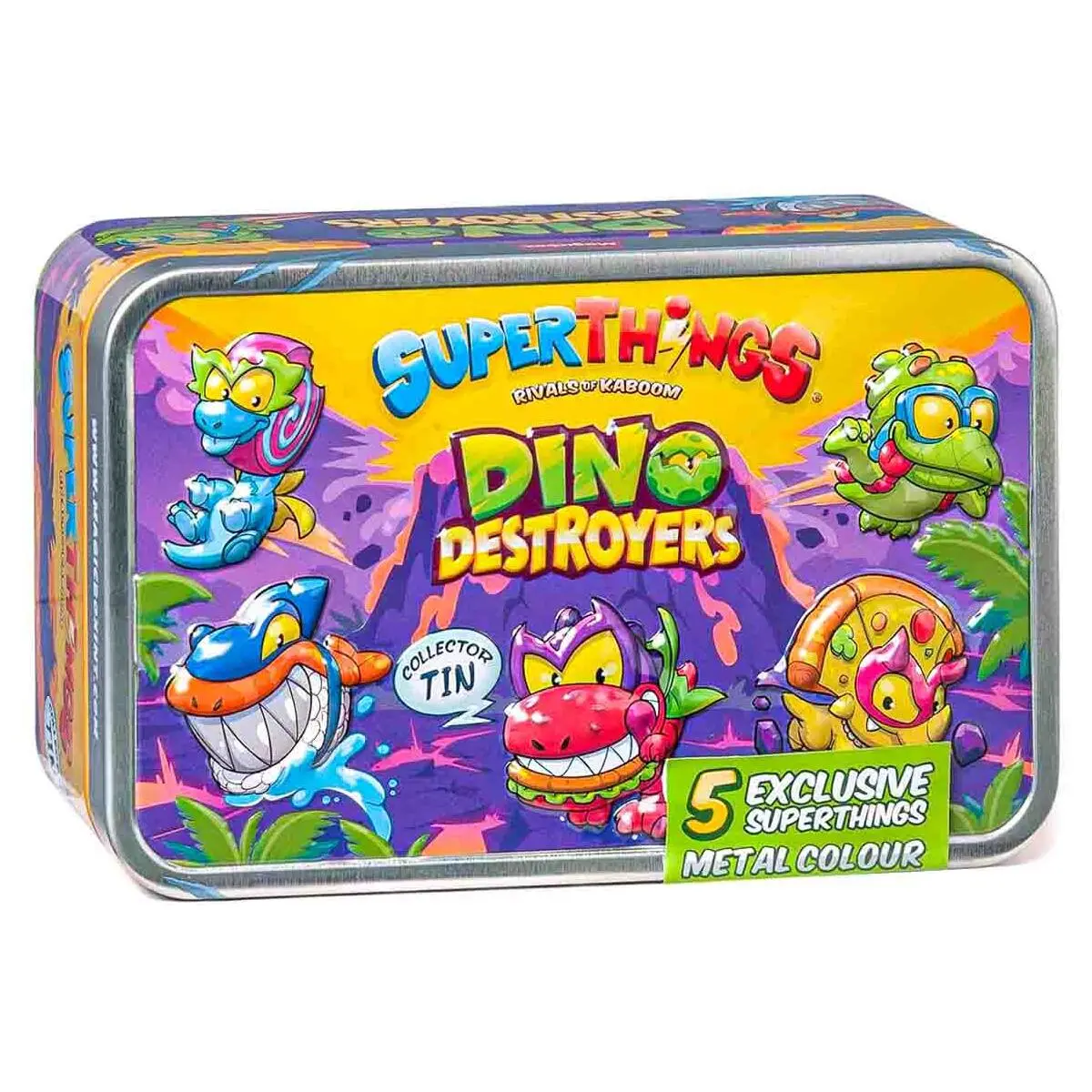 Superthings Rivals Of Kaboom: Dino Destroyers Collector Tin 1