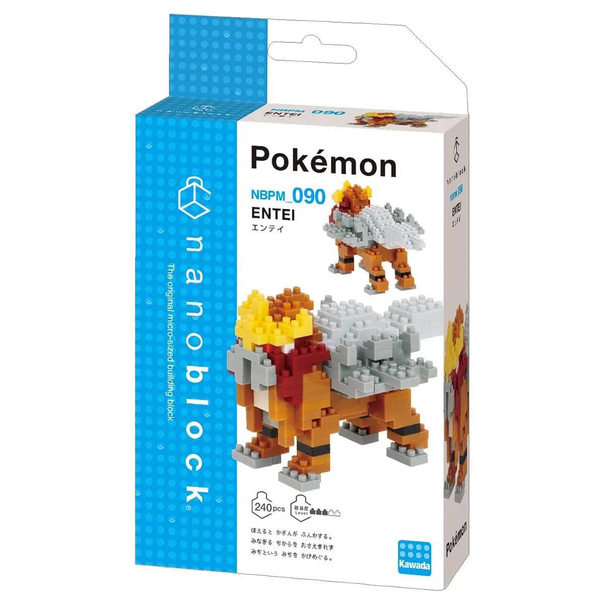 Nanoblock Pokémon: Entei Micro-Sized Building Set 1