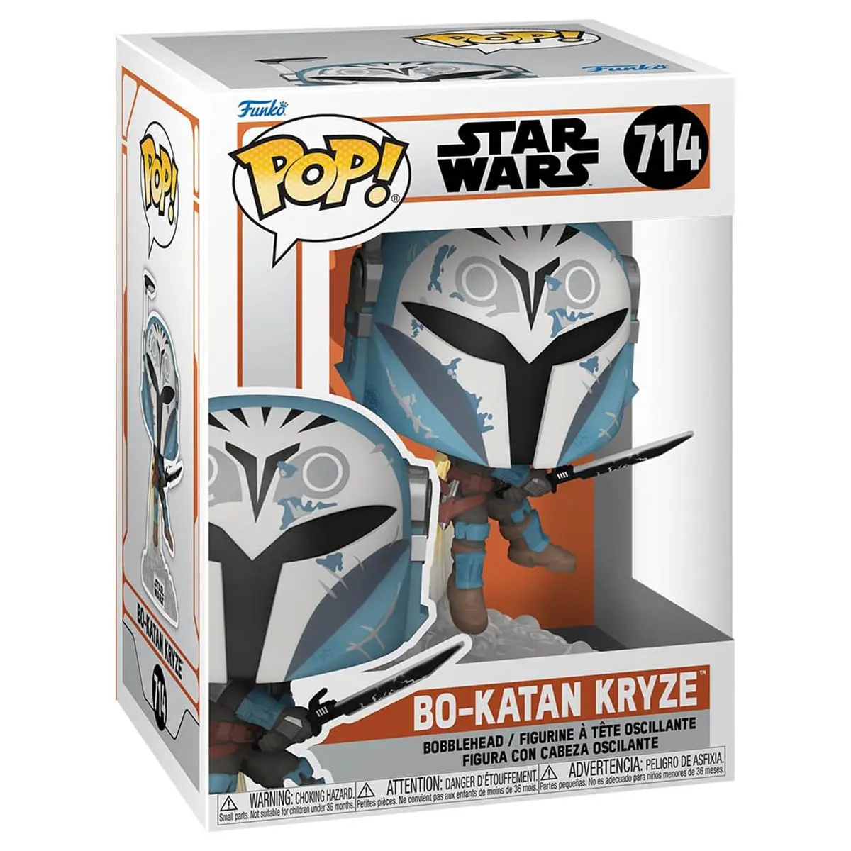 Funko Pop! Star Wars: Bo-Katan Kryze With Darksaber And Jet Pack Bobble-Head Vinyl Figure #714 1