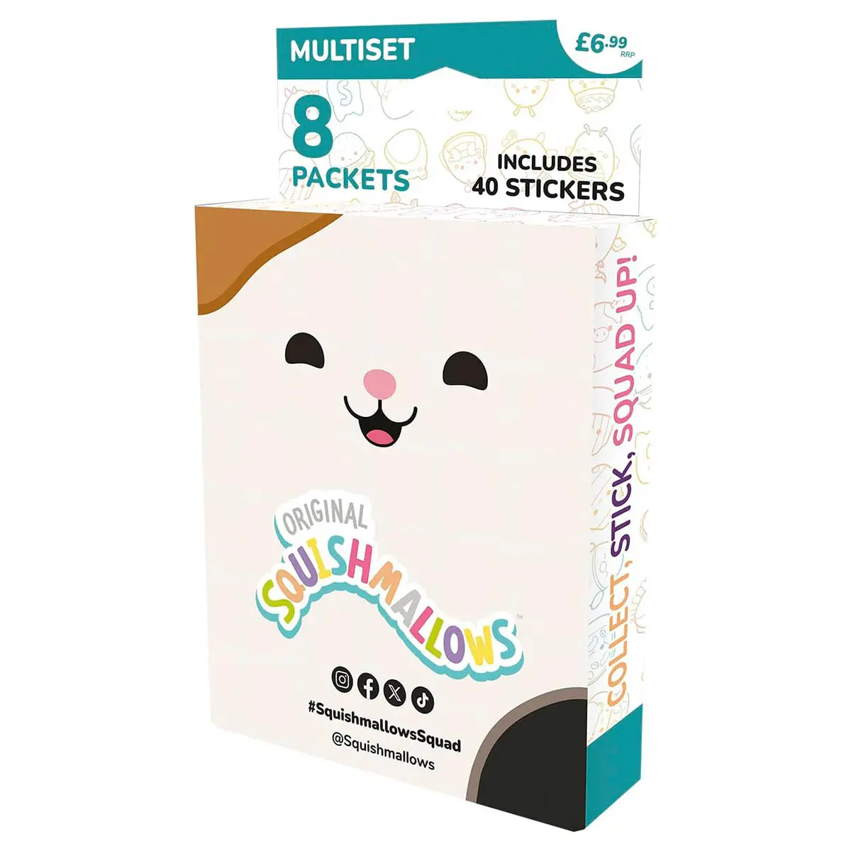 Panini Squishmallows: Mallow Days! Sticker Collection Multiset 1