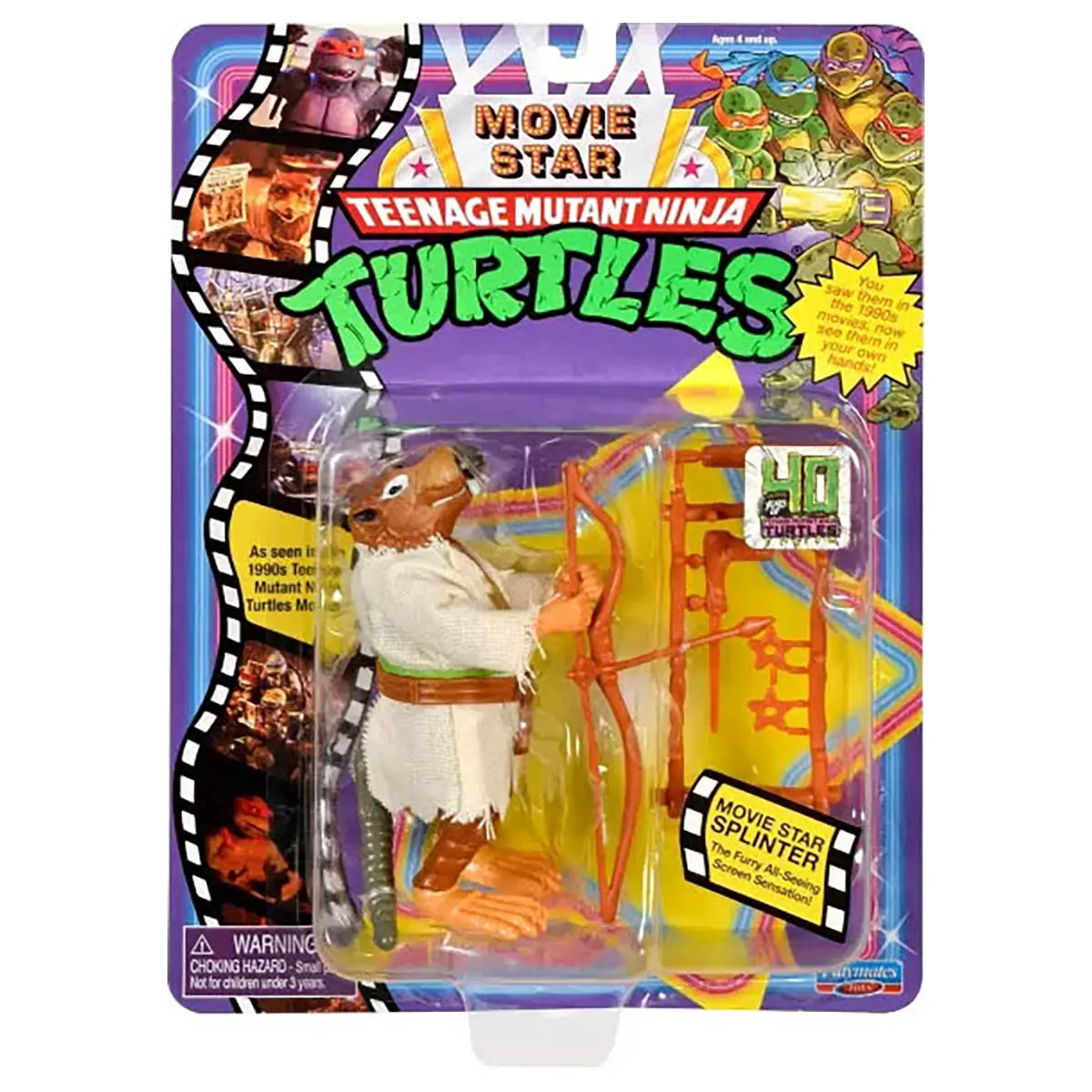 Teenage Mutant Ninja Turtles Movie Star Splinter Figure 1
