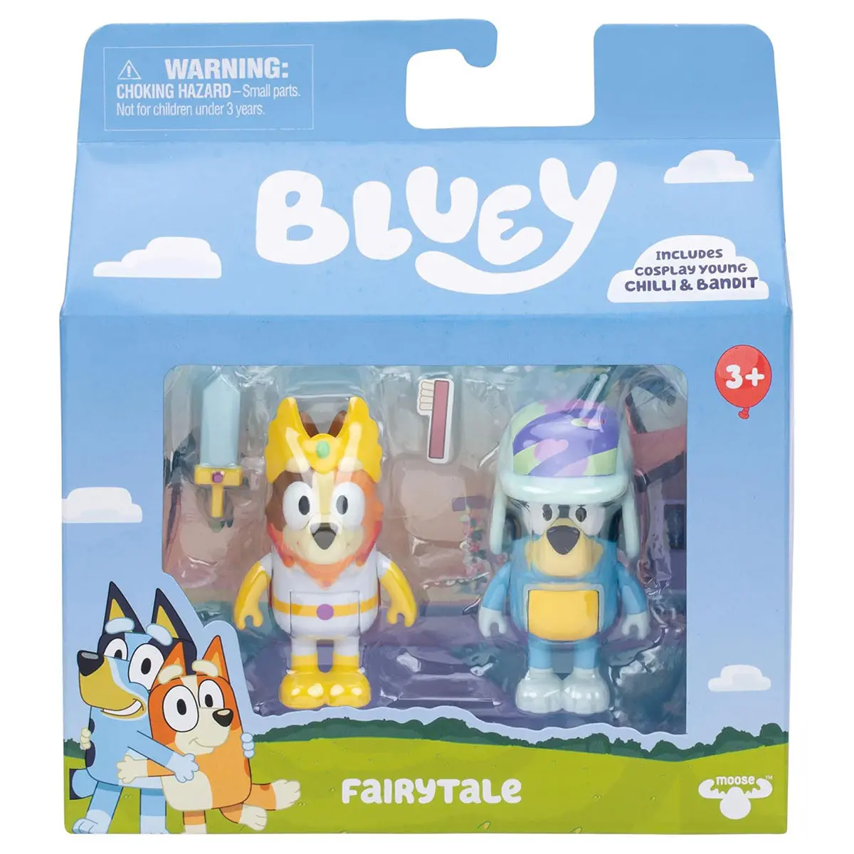 Bluey Fairytale Figures (2 Pack) 1