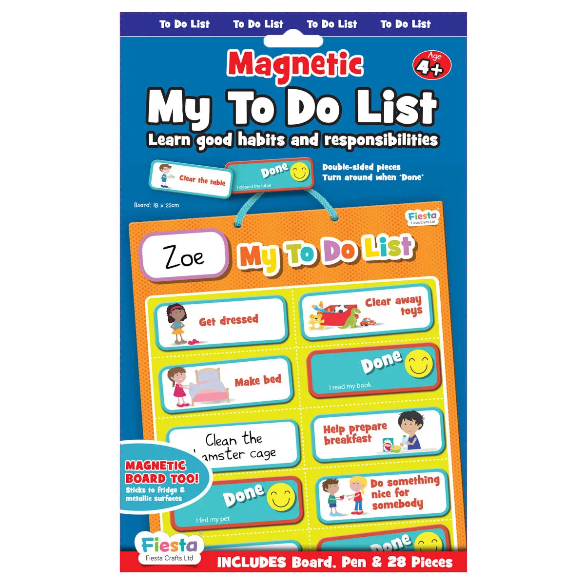 Fiesta Crafts Magnetic My To Do List Set 1