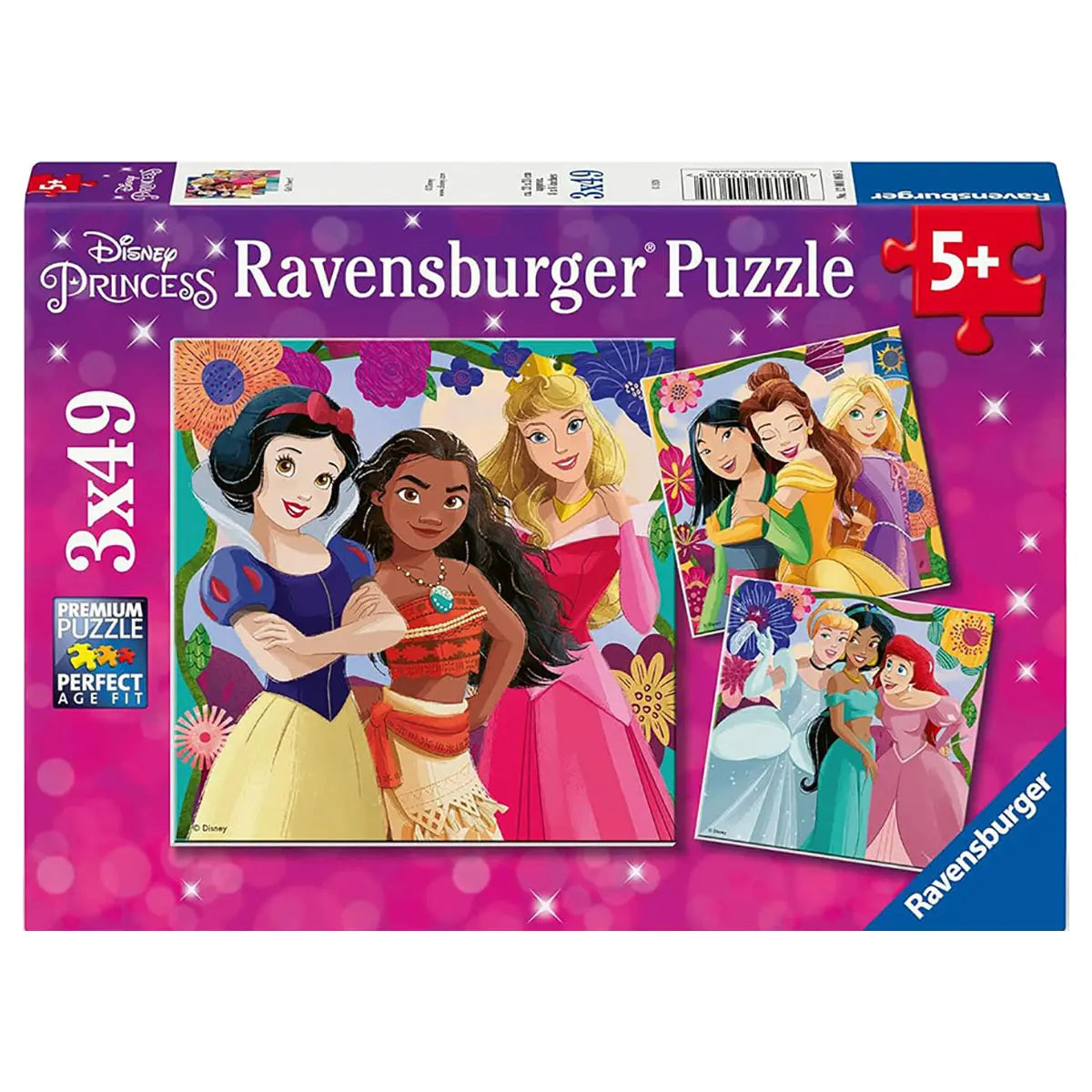 Ravensburger Disney Princess 3 X 49 Piece Jigsaw Puzzles 1