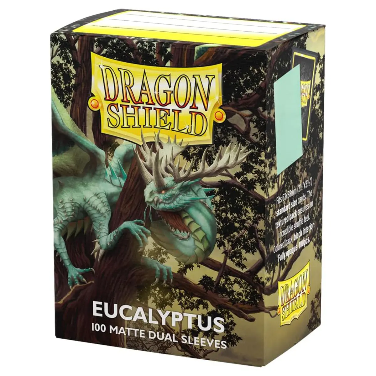 Dragon Shield Eucalyptus 100 Matte Dual Sleeves 1