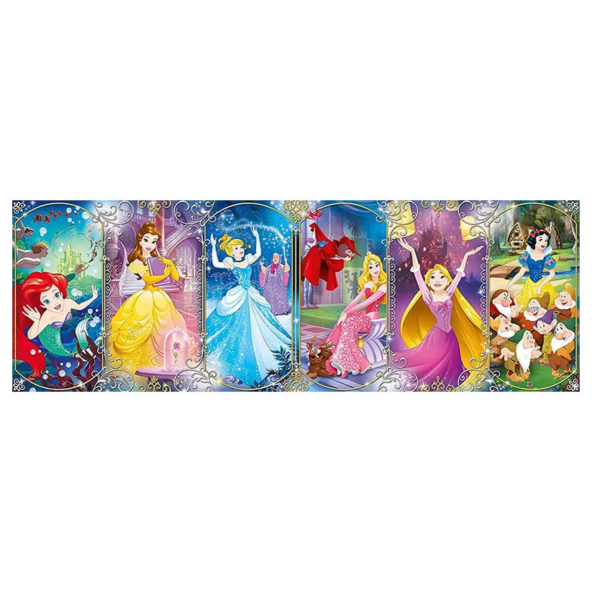 Disney Princess Panorama Puzzle 1000 Piece 1