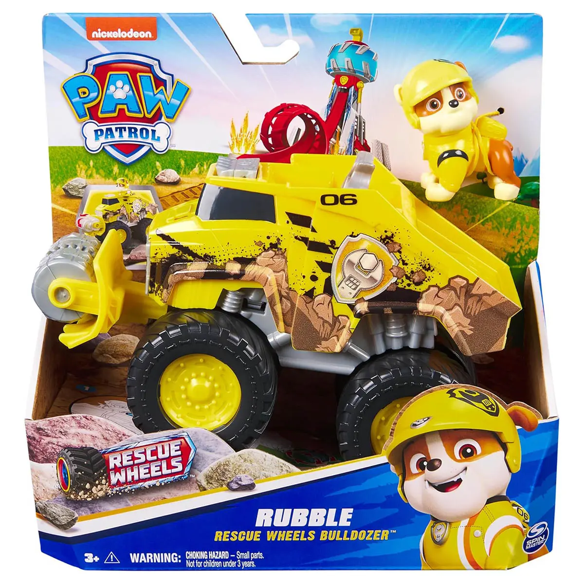 Paw Patrol Rubble Rescue Wheels Bulldozer Vehicle 1
