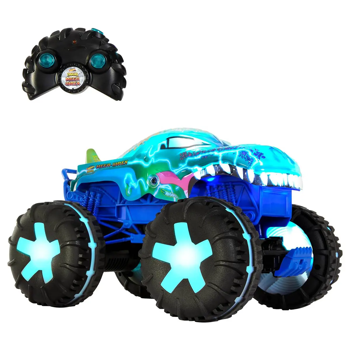 Hot Wheels Monster Trucks Mega Wrex Alive Rc 2