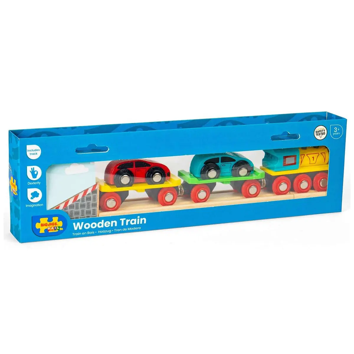 Bigjigs Rail Wooden Train Car Loader 1