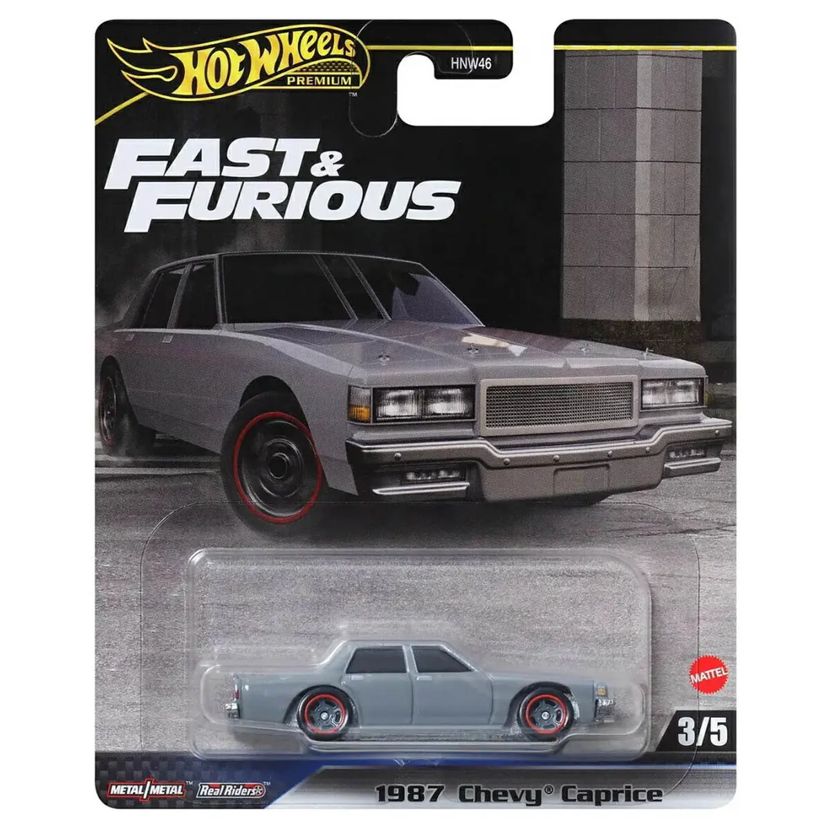 Hot Wheels Fast & Furious 1987 Chevy Caprice Car (3/5) 1