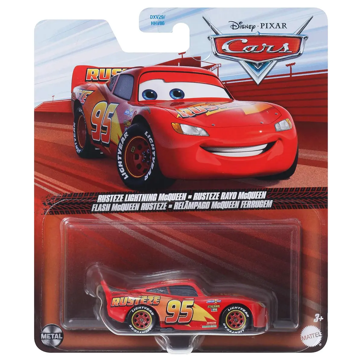 Disney Pixar Cars: Rusteze Lightning Mcqueen Car 1